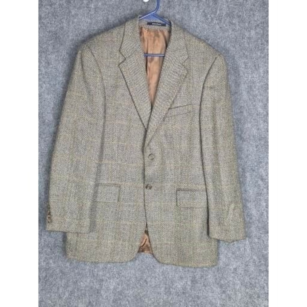 Lauren Ralph Lauren Mens 39R Wool Tweed Sport Coat Blazer‎ Dillard's Brown